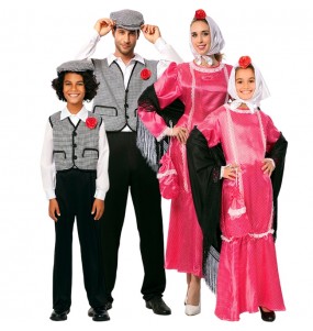 Costumi Chulapos San Isidro per gruppi e famiglie