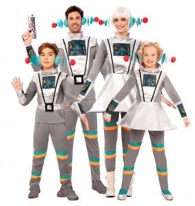 Costumi Robot spaziali per gruppi e famiglie