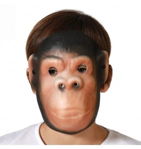 Maschera da scimmia in gomma EVA per completare il costume