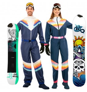 Costumi di coppia Snowboarder