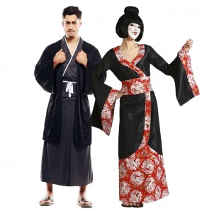Costumi di coppia Giapponese tradizionale