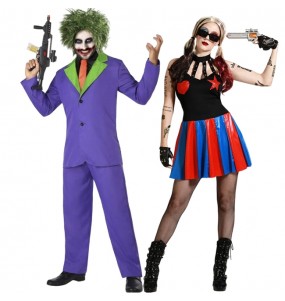 Costumi di coppia Joker e Arlecchino