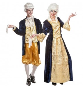 Costumi di coppia Luigi XV e Maria Antonietta