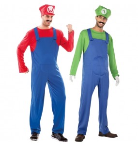 Costumi di coppia Mario e Luigi