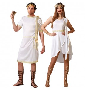 Costumi di coppia Romani d'oro