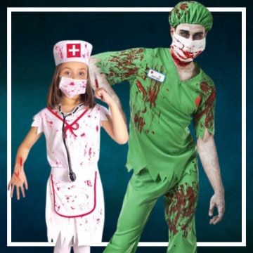 HALLOWEEN SPECIAL: MAKE UP  Costume da zombie, Oggetti halloween per  bambini, Costumi di halloween per bambini
